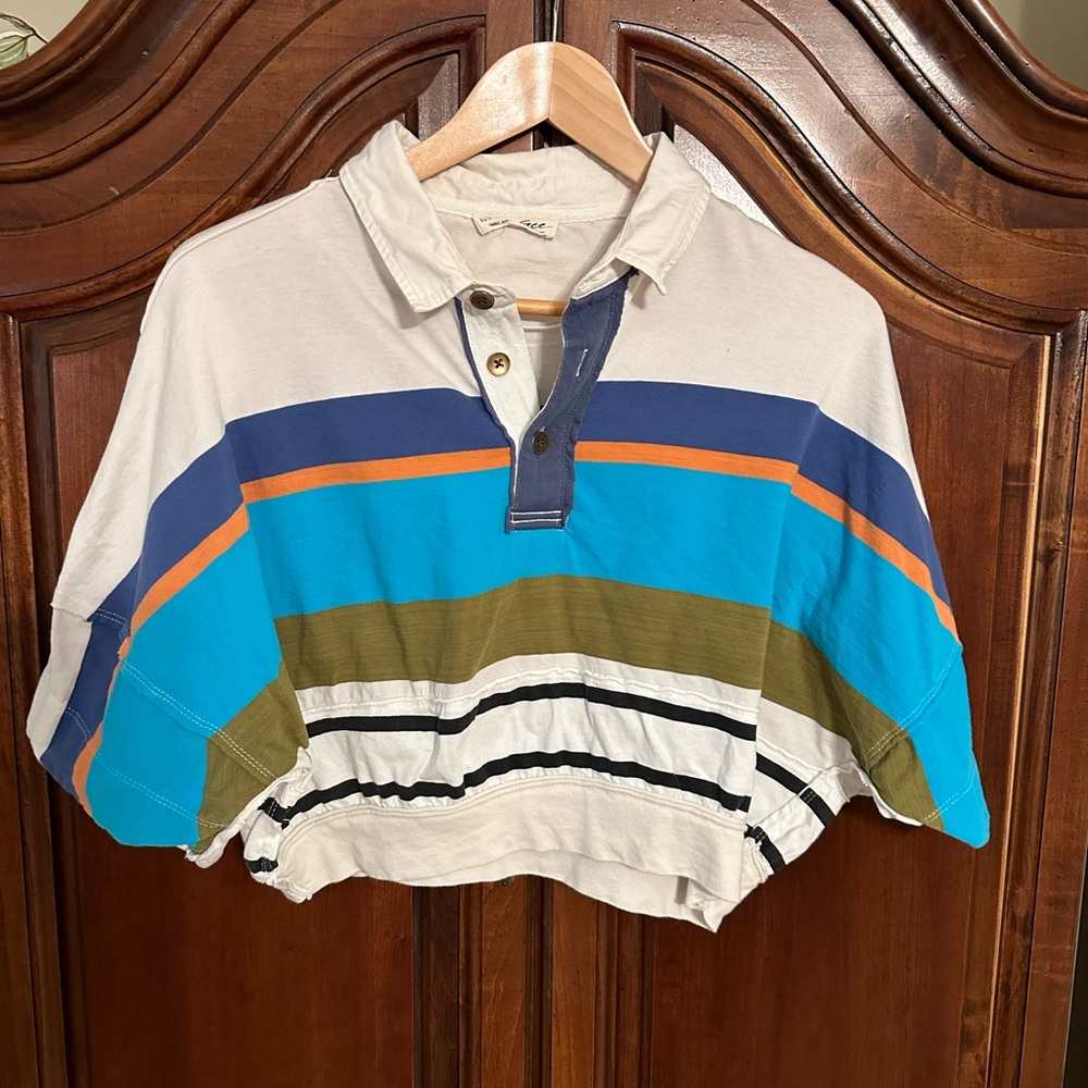 Free people small cropped shirt